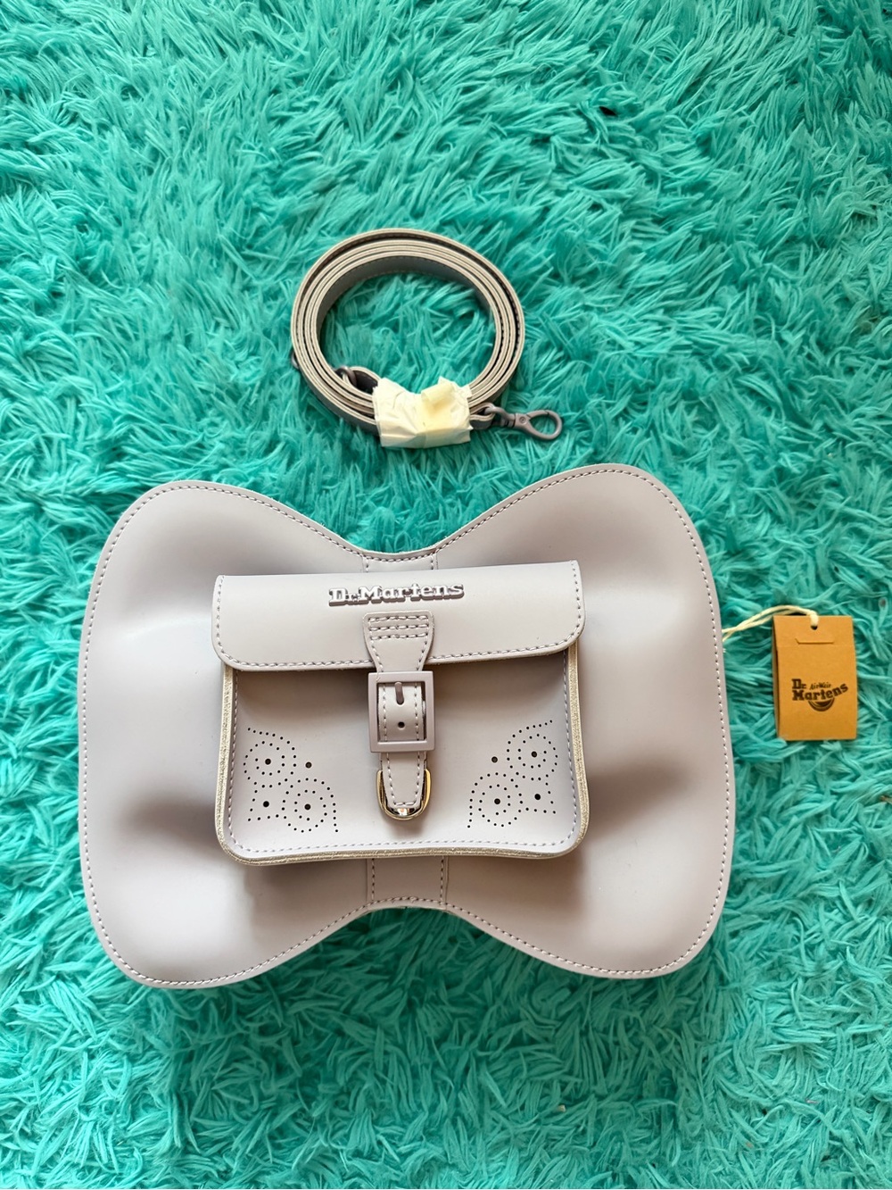 Dr Martens leather bow bag